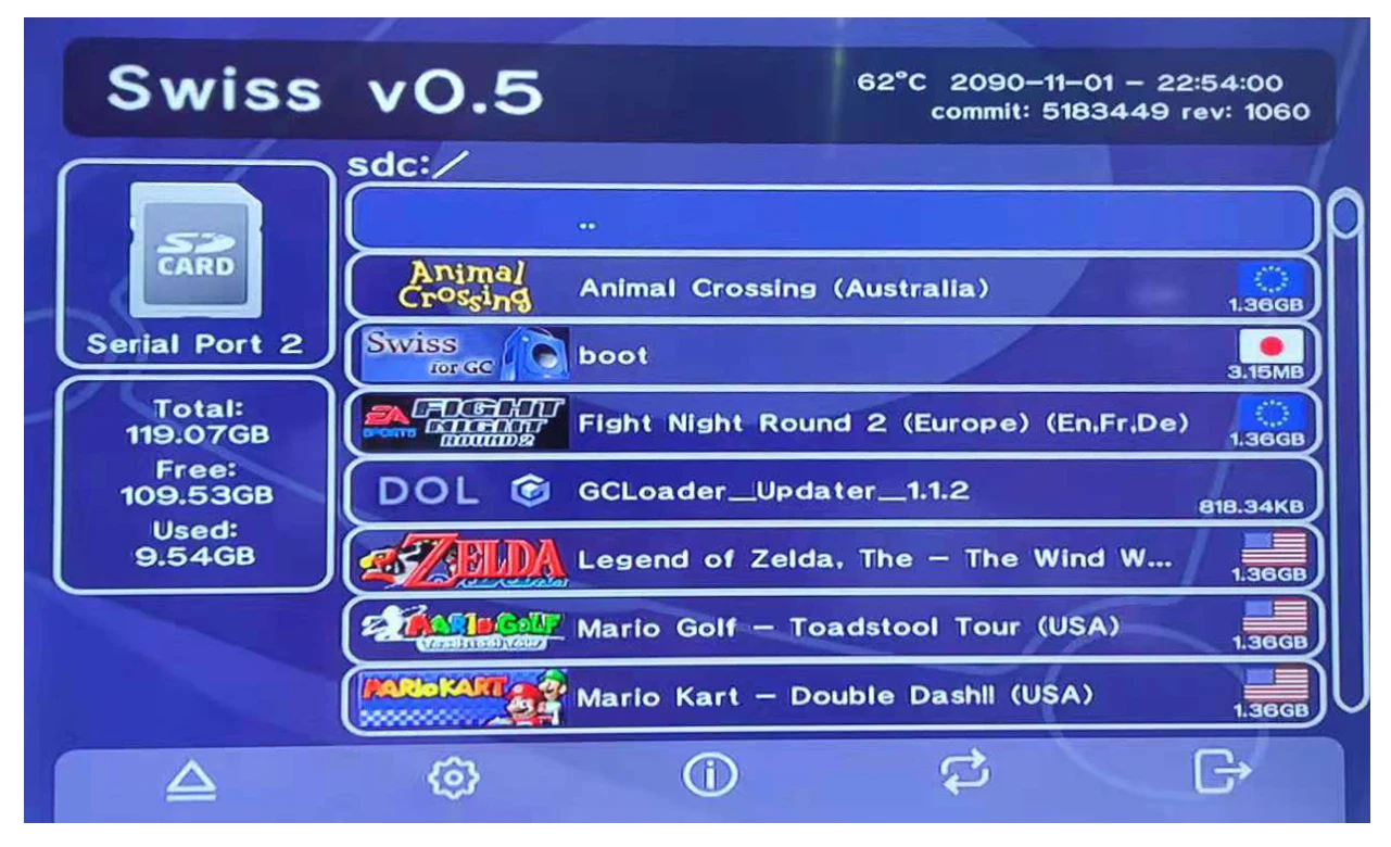 Адаптер SD2SP2 для замены Micro SD карт + Швейцарский v5.0 мини диск загрузки DVD чип Xeno GC