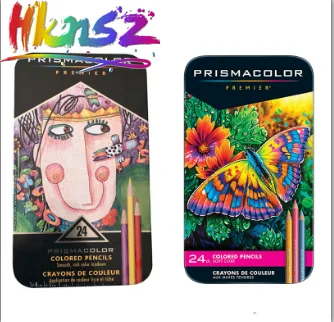 

Prismacolor Premier Oily Colored Pencils 24/48/72/150 color Tin Box Set 4.0MM Soft Core Portrait Skin color pencil