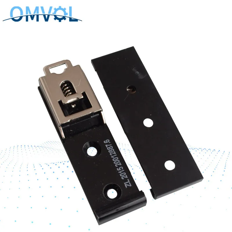 1 шт. фиксированный зажим для DIN рейки 35 мм|Линейные направляющие| |