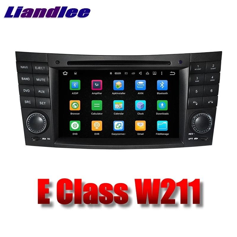 Liandlee автомобильный мультимедийный плеер NAVI для Mercedes Benz E W211 MB 2002 ~ 2009