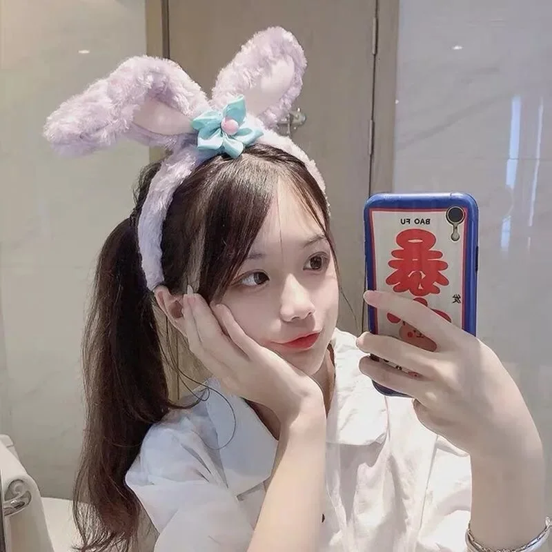 Happy Children/костюм для взрослых с рисованным аниме фиолетовый кролик повязка на