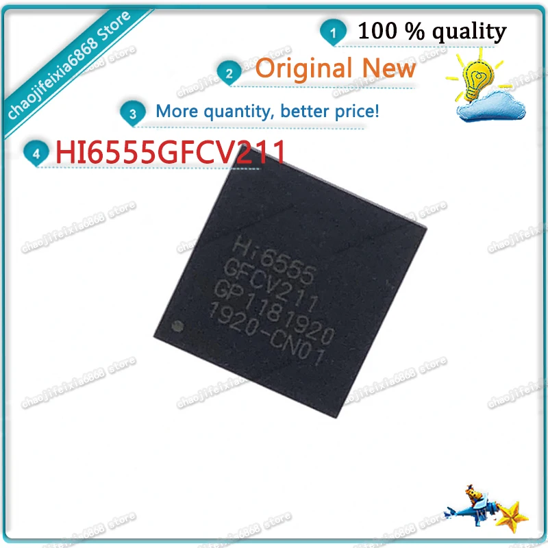 Блок питания BGA для Huawei Glory8 Play 5C 7X блок Новый оригинал 1 шт./лот! HI6555GFCV211 Hi6555 H16555GFCV211 |