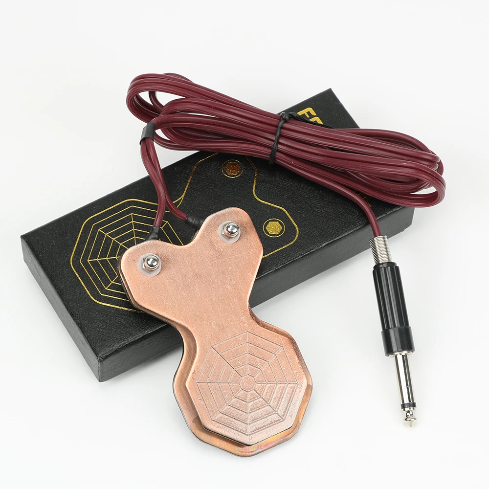 

Антикварная медная Татуировка ножной переключатель для преобразования высококачественных тату аксессуаров