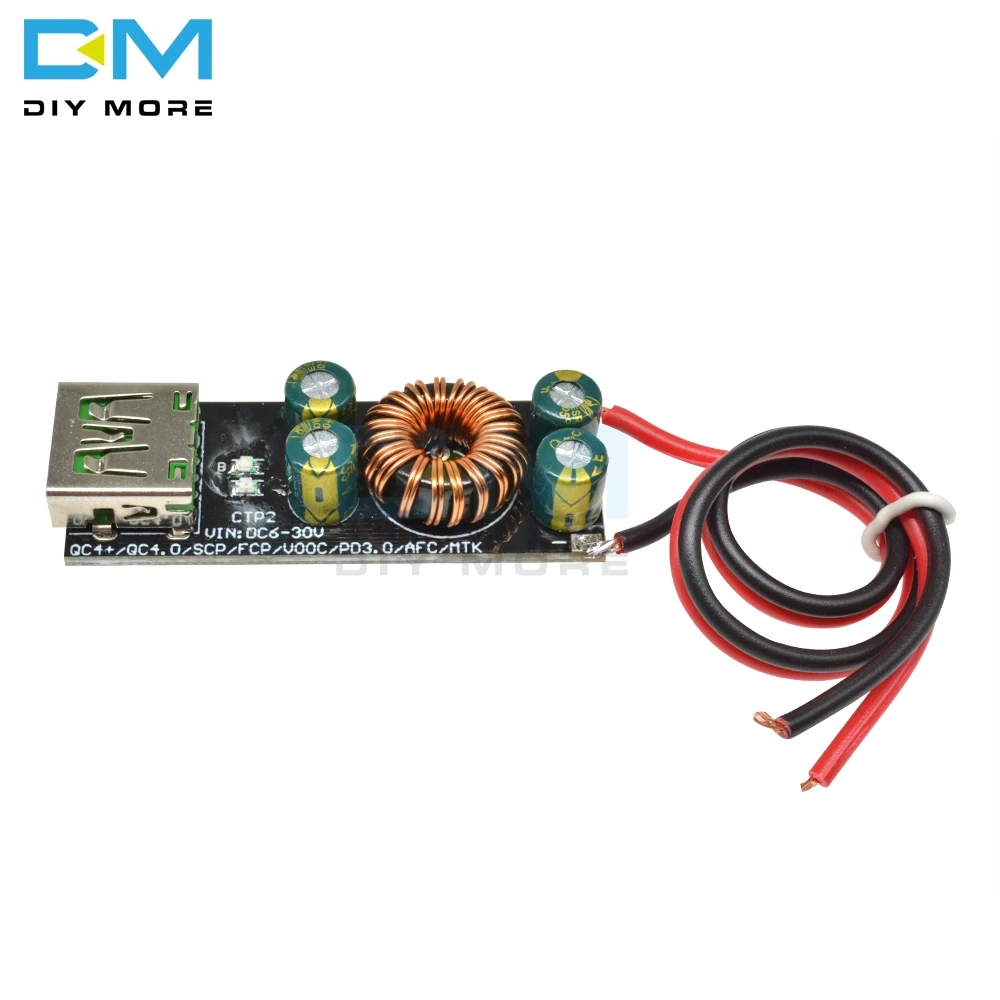QC4.0 QC3.0 6-35 V мобильный телефон тип-c USB Быстрая Зарядка адаптер понижающий Повышающий Модуль для huawei SCP/FCP Apple PD Qualcomm