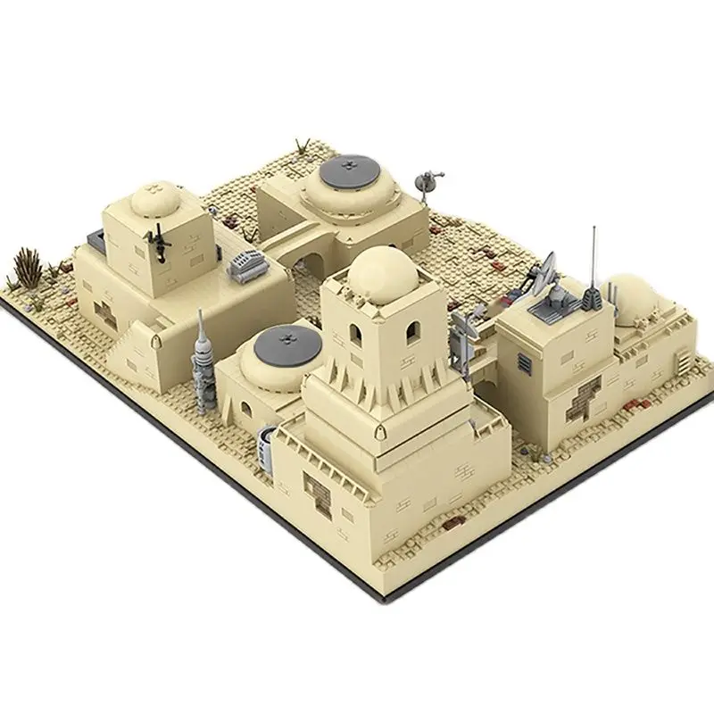 

Buildmoc A New Hope Seriers StarW Mos Eisley-Cantina Bar R2D2 Building Block Brick Toy Compatible Lepines Toy Gift