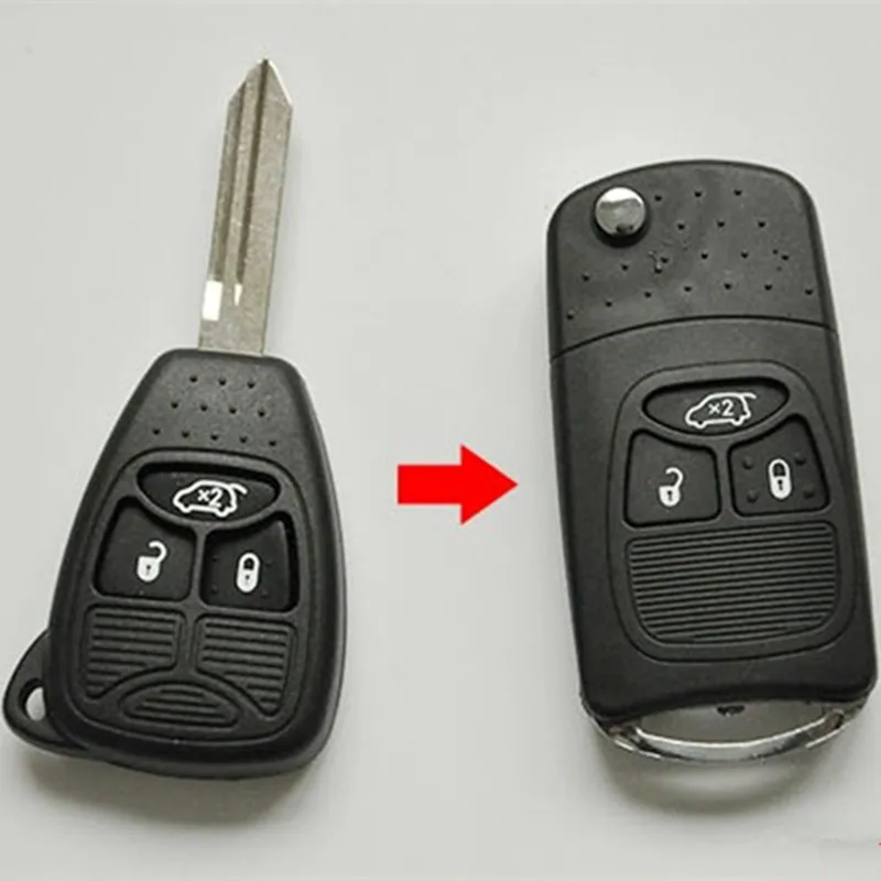 Складной чехол DAKATU для дистанционного ключа с 3 кнопками|Ключ от авто| |