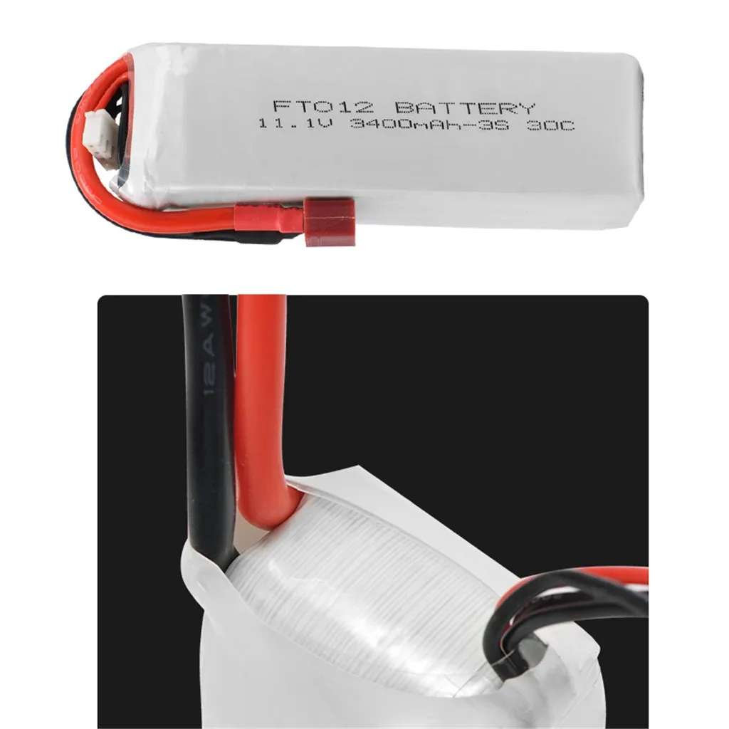 COMPUDA Upgrade Boat 11 1 V 3400mAH 3S часть батареи для Feilun FT012 Huanqi 734 RC части лодки и