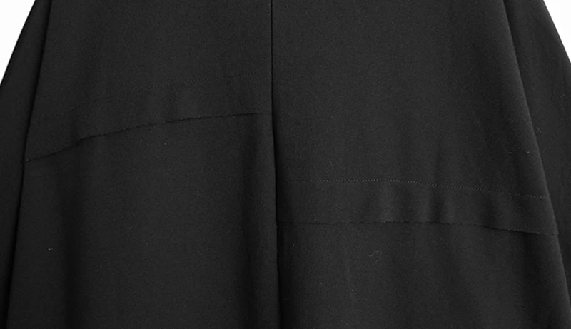 

Size Women Big Asymmetrical Print Pattern T-shirt New Round Neck Long Sleeve Fashion Tide Spring Autumn 2021 1DD3763