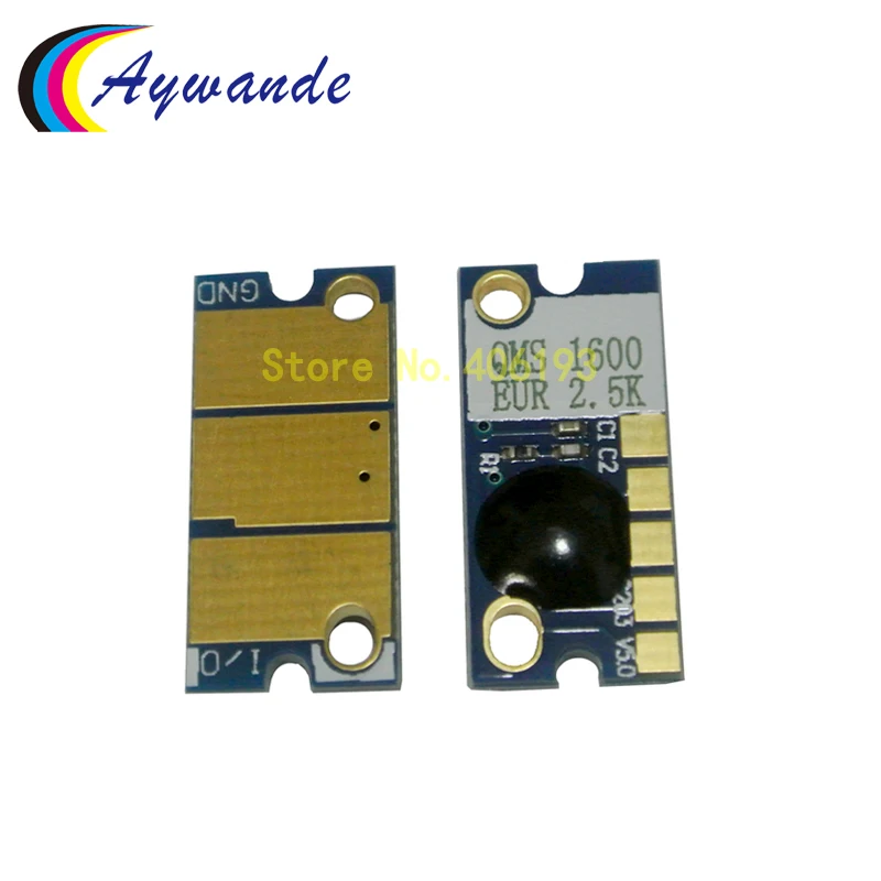 8 х чип картриджа для тонера OKI C110 C130 C130n MC160 MC160n 44250716 44250715 44250714 44250713|toner chips|chip toneroki