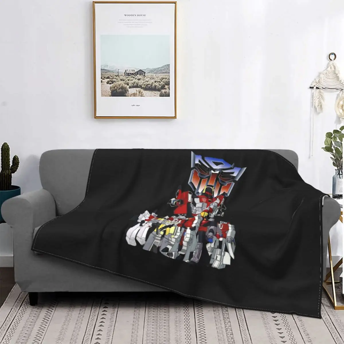 

Transformers Aerialbots-Manta de Autobots, colcha a cuadros para cama, sofá y cama, manta de verano, toalla de playa de lujo