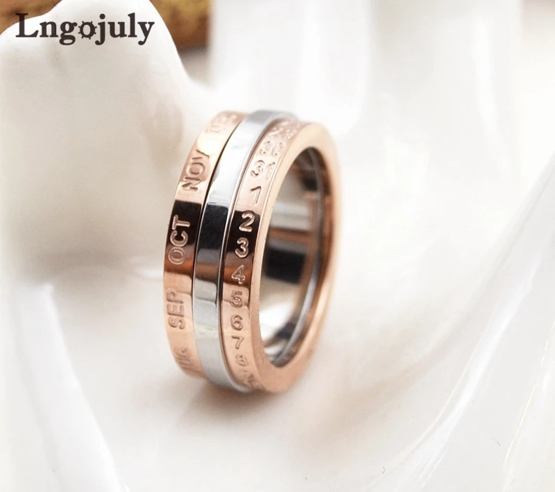 

Кольцо женское титановое, из титановой стали