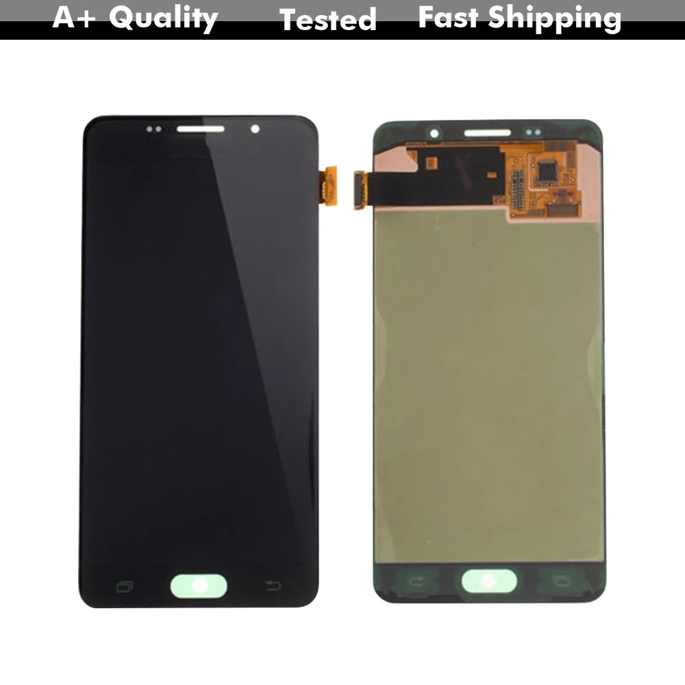 Протестированный ЖК-дисплей для samsung Galaxy A5 A510F A510DS A510FD A510M A510, сенсорный экран, дигитайзер, стекло в сборе