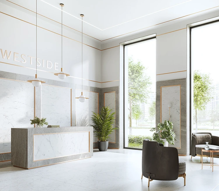 Современный стиль гостиной спальни минималистский ресторан подвесной