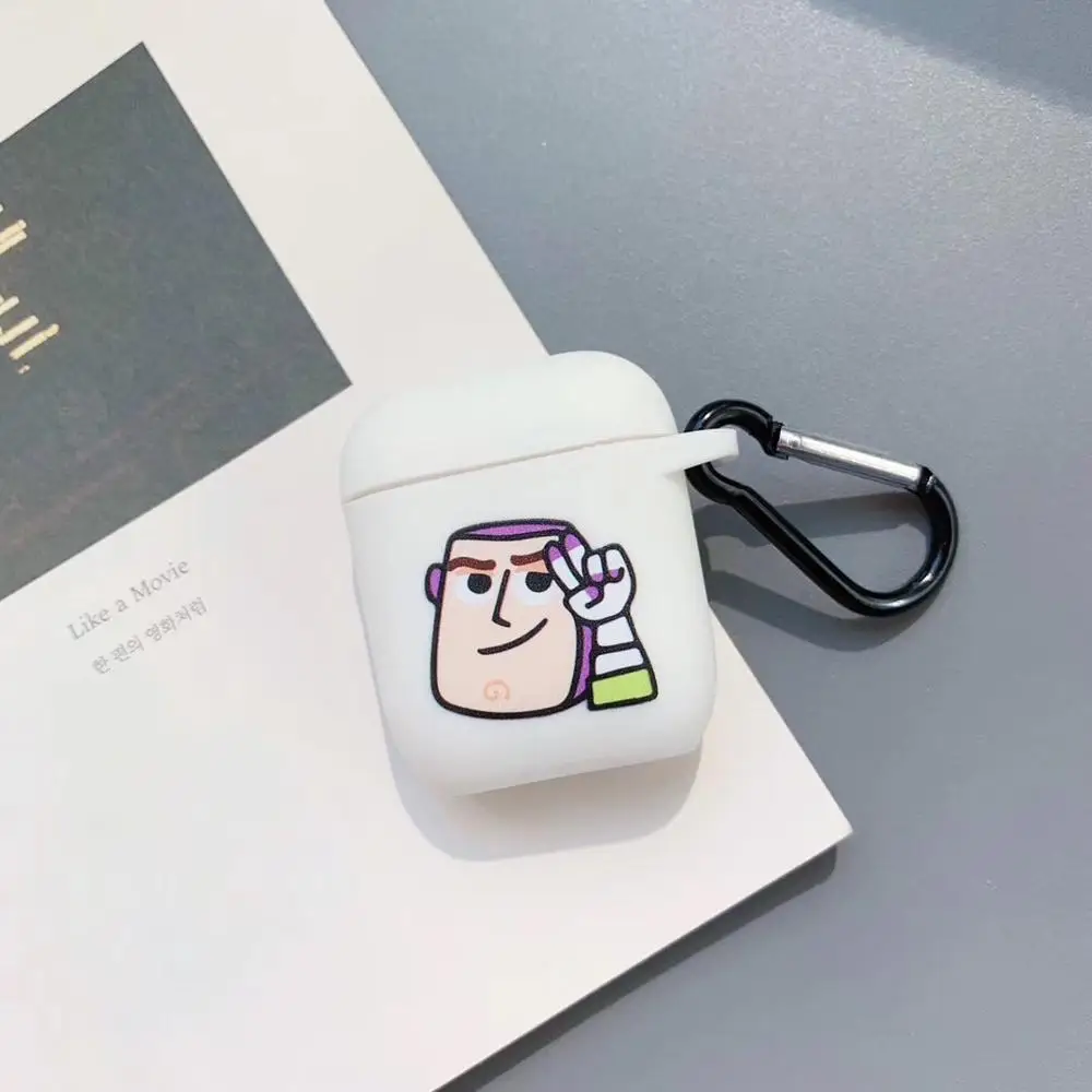 Приятный мягкий силиконовый чехол для наушников из ТПУ AirPods игрушек с