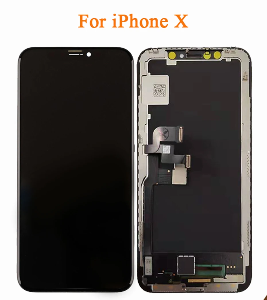 Amoled Oled For iPhone X LCD Display Screen For iPhone X Touch Screen Digitizer Assembly Replacement