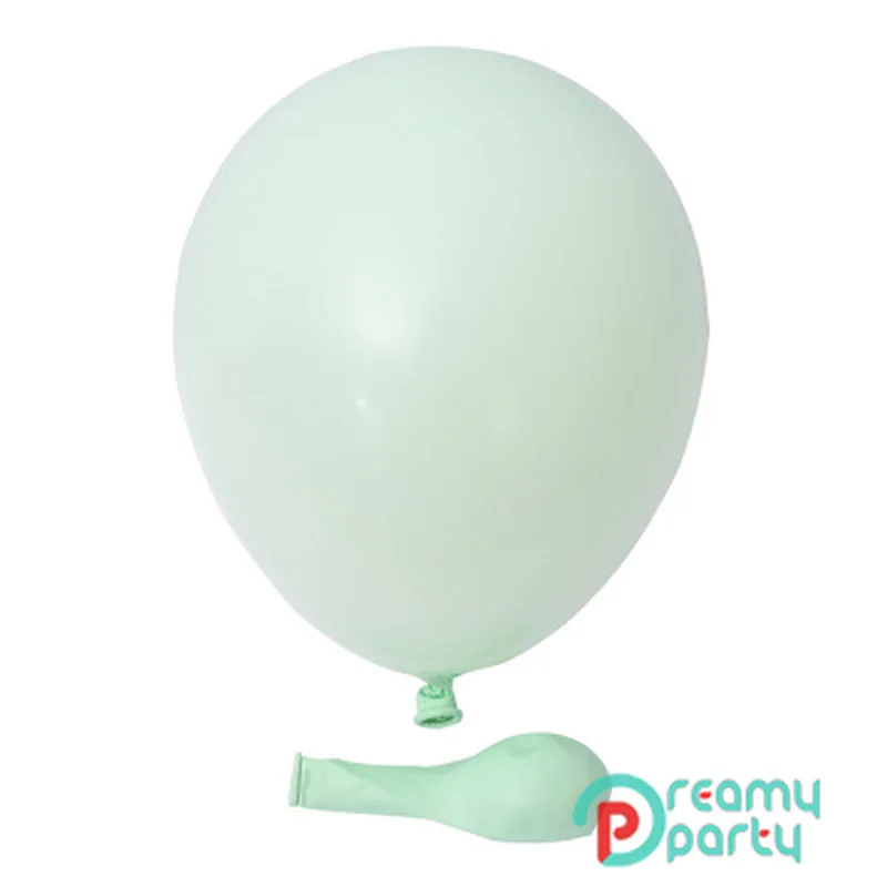 126 шт./компл. металлическая Золотая Макарон мята белый пастельный шар гирлянда