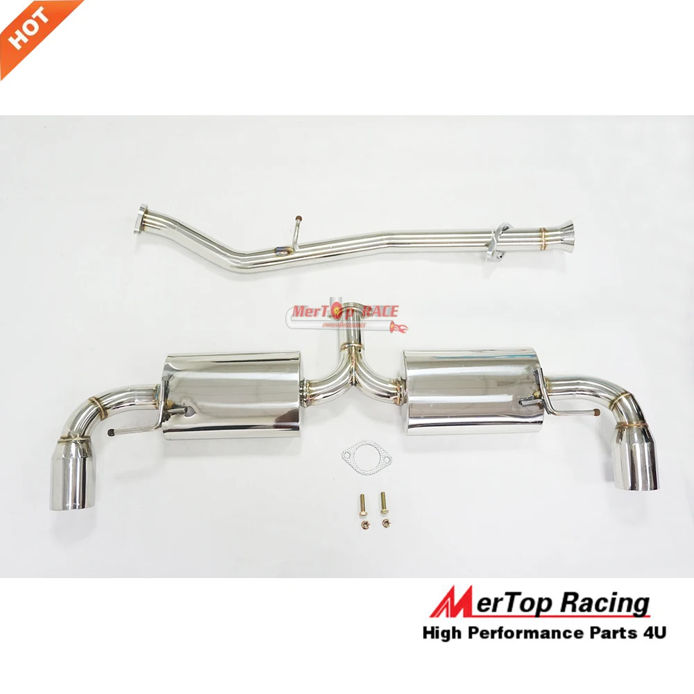 Выхлопная система Mertop Race Cat Back для RX8 RX 8 2004 2009 Catback с DACAT DOWNPIPE 190 & 210HP|system|system exhaust |