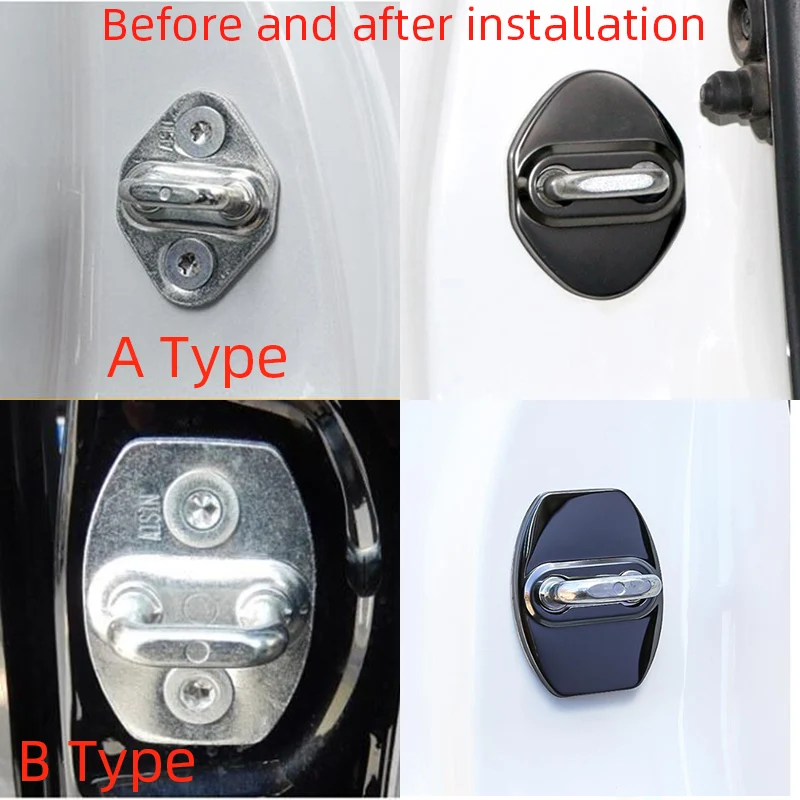 Нержавеющая сталь Пряжка дверного замка чехол протектор для TOYOTA 4runner 86 AGYA