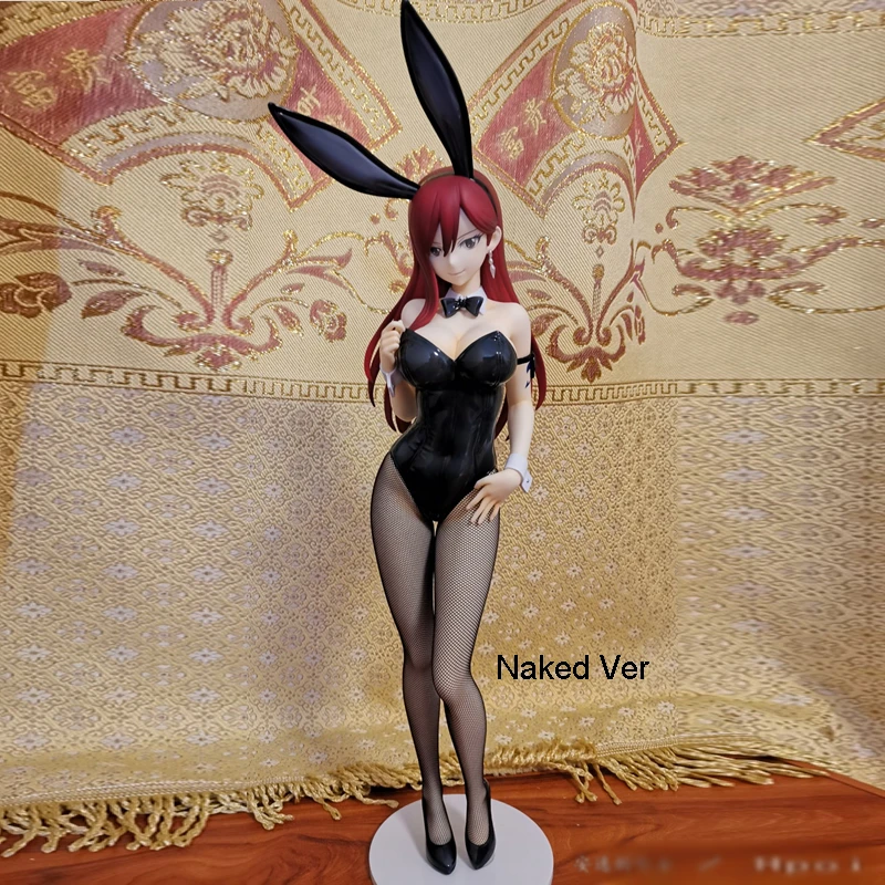 

1/4 B-STYLE TV Anime FAIRY TAIL Erza Scarlet Bunny Standing posture Ver Makaizou Resin CATS Collection figure GK model toy
