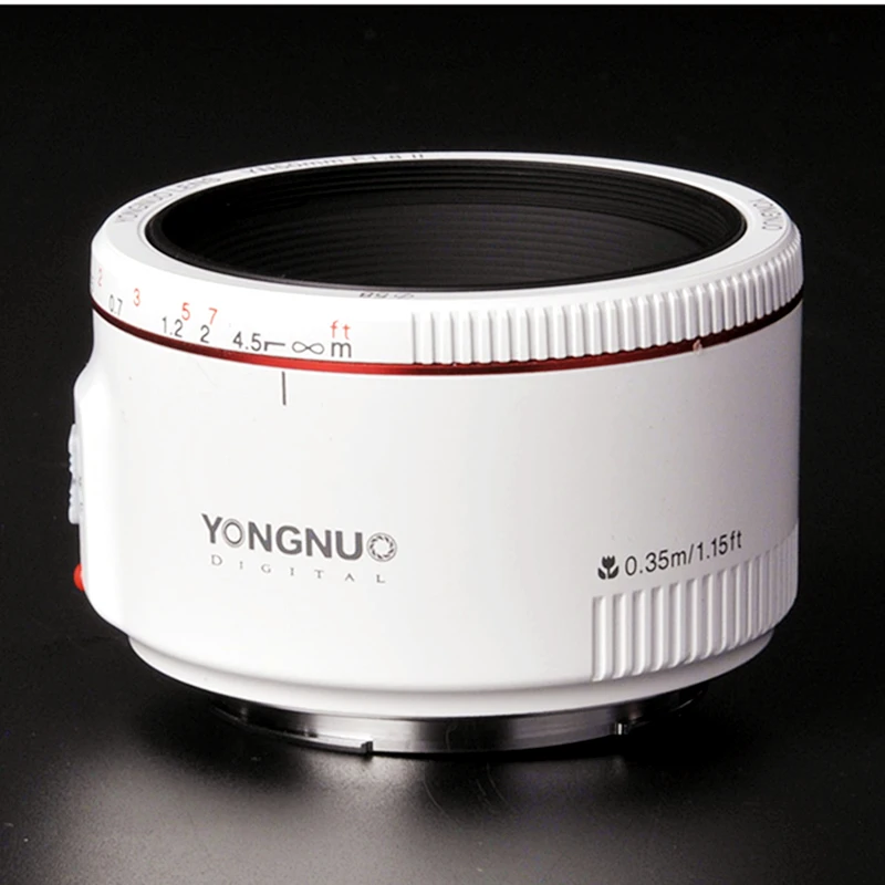 Объектив YONGNUO YN50mm F1.8 II стандартный основной объектив с большой апертурой и
