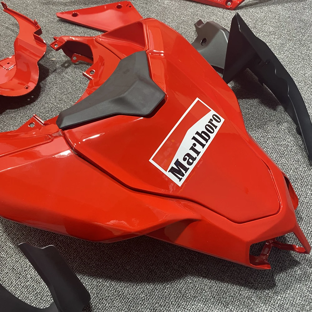 Полный обтекатель для мотоцикла DUCATI 848 1098 Красный ABS полный комплект обтекателей