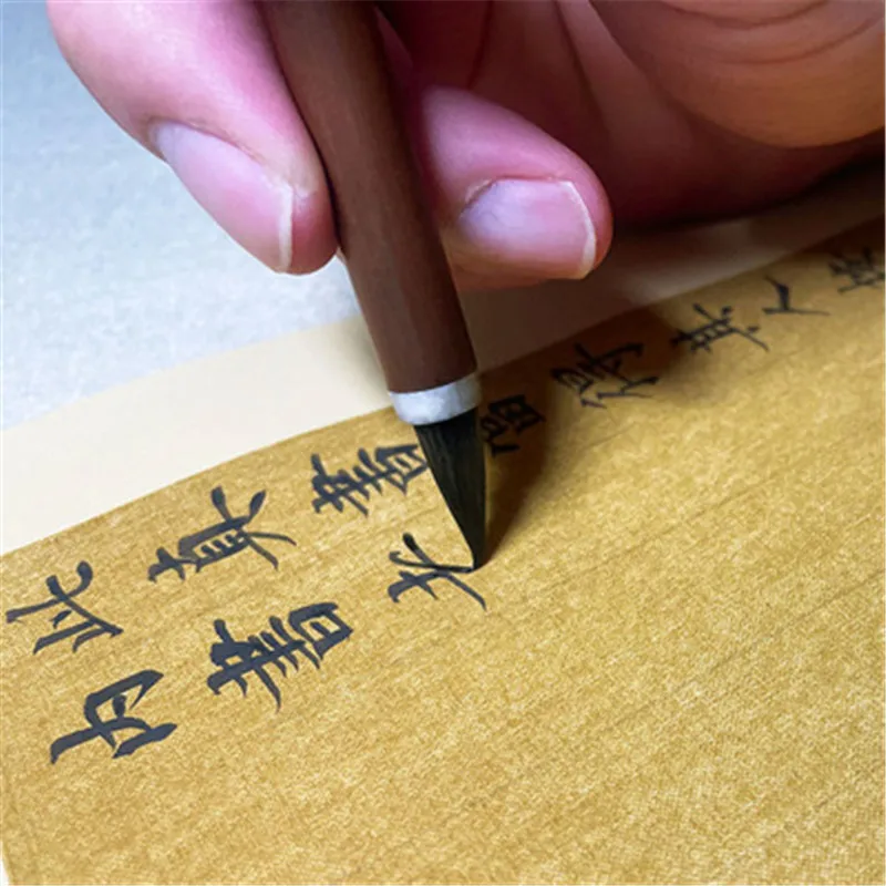 

Chicken wolf hair brush copying scripture small script xiao kai pen 1pc