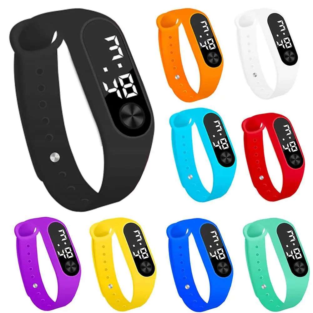 

Fashion Bracelet Watch Children Watches Kids for Girls Boys Sport Electronic Wristwatch LED Digital Child Clock Student Watch