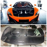 for mclaren 12c mp 650s 2013 2014 2015 real carbon fiber front engine hood vent protector cover