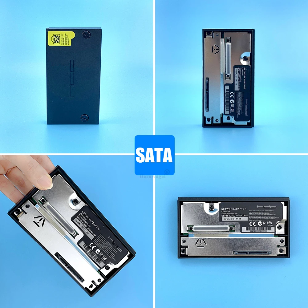 Интерфейс SATA/IDE сетевой адаптер для Sony PS2 Fat Game Console SATA Socket HDD Playstation 2 Sata Hard Drive -