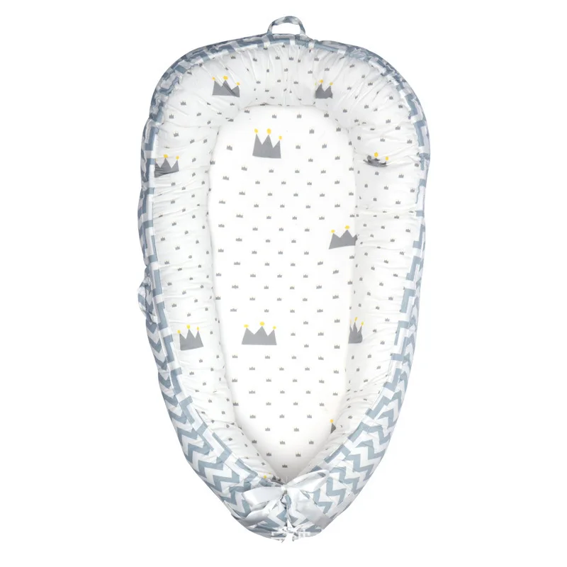 Портативное детское гнездо кровать для новорожденных молочная бионическая