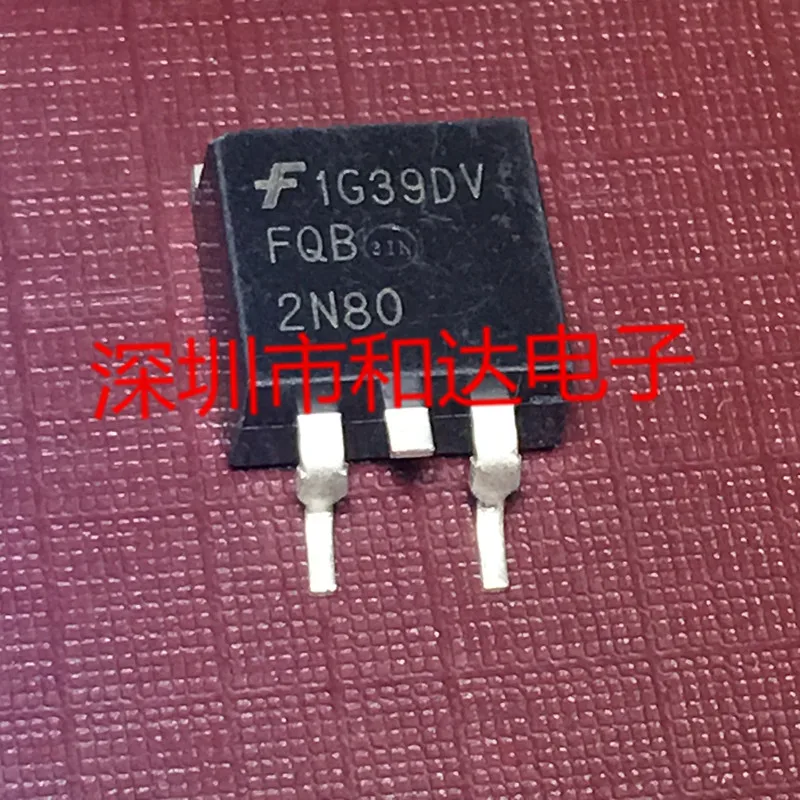 

5 шт. FQB2N80 TO-263 800V 2.1A