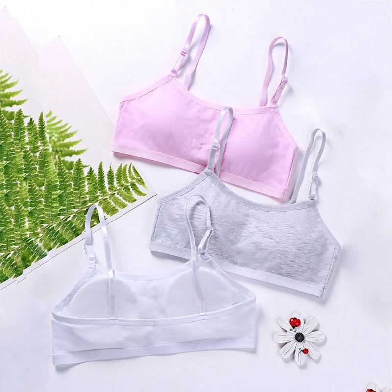 Тренировочные бюстгальтеры для девочек подростков Нижнее белье детей