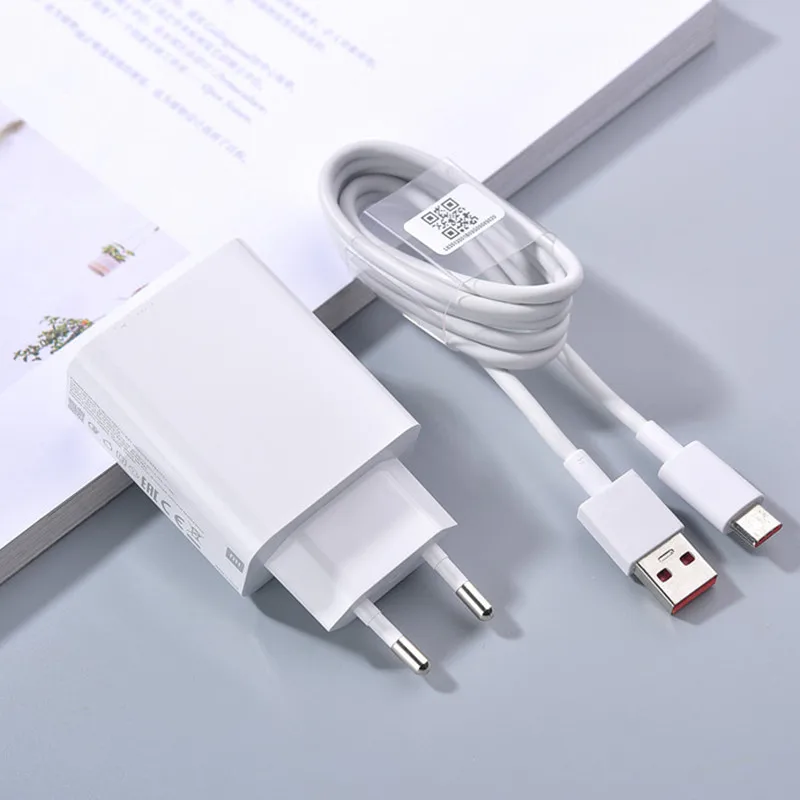Быстрое зарядное устройство USB для Xiaomi 33W EU 100 см 5 А кабель Type-C MI 11 11T 10 Ultra Redmi Note 10X 9 |