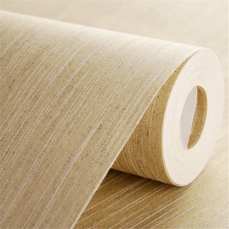 

Korean Modern Non-woven Wallpaper Living Room Bedroom Hotel Solid Simple Wall Paper Roll Papel De Parede Home Decor