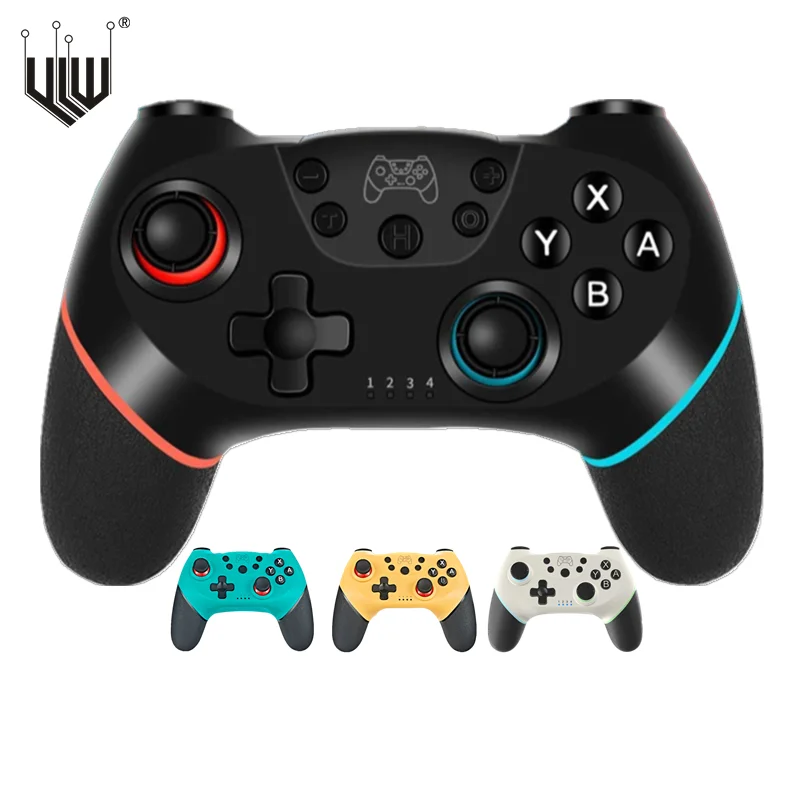 Беспроводной Bluetooth геймпад с двойной вибрацией для консоли Nintedo Switch 6 осевой