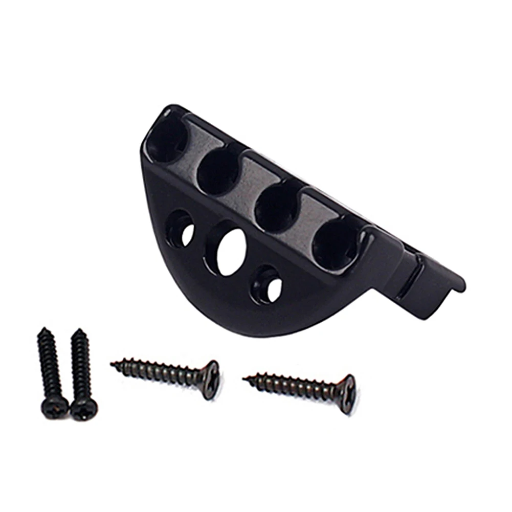 Портативный 4 струнная Безголовый бас гитары Блокировка моста винтовые части DIY