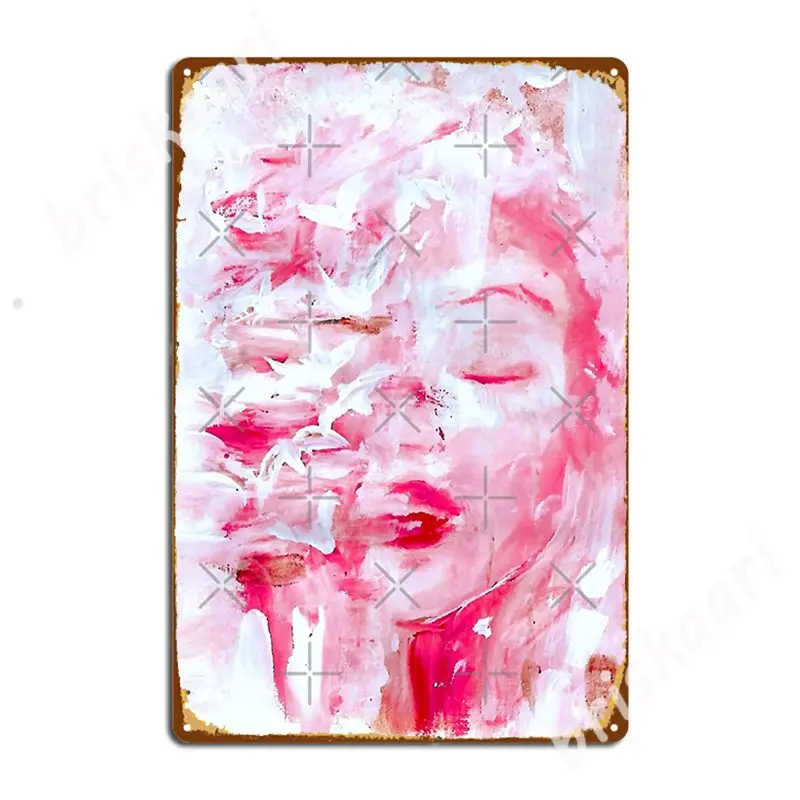 

Blush Metal Signs Mural Painting Cinema Wall Cave Printing Tin sign Posters
