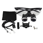 Стоматологическая лупа, увеличительная бинокулярная хирургическая лупа, стоматологическая лабораторная медицинская Лупа 2,5x3,5X420 мм, 4 цвета