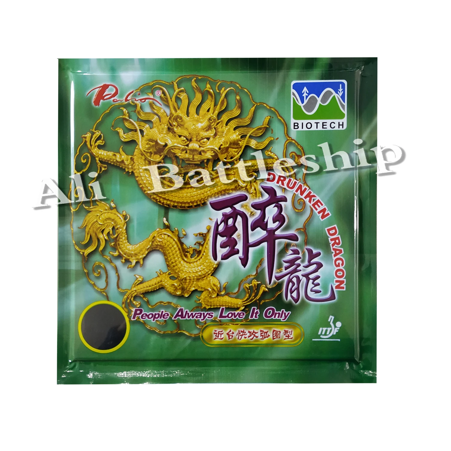Palio Drunken Dragon pips-в настольном теннисе/pingpong резиновый с губкой