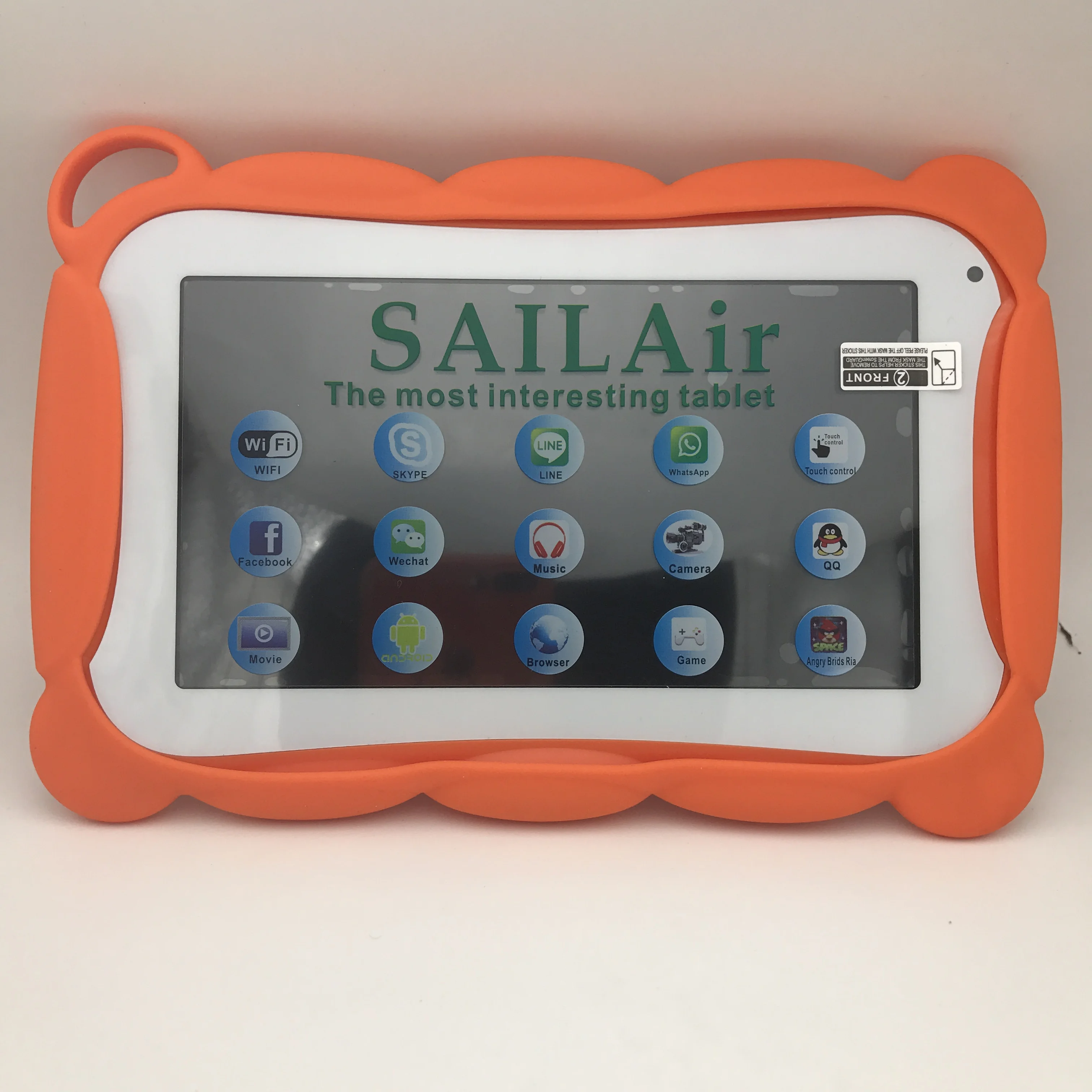 Обучающий планшет 7 дюймов планшетный ПК для африканских детей с резиновым