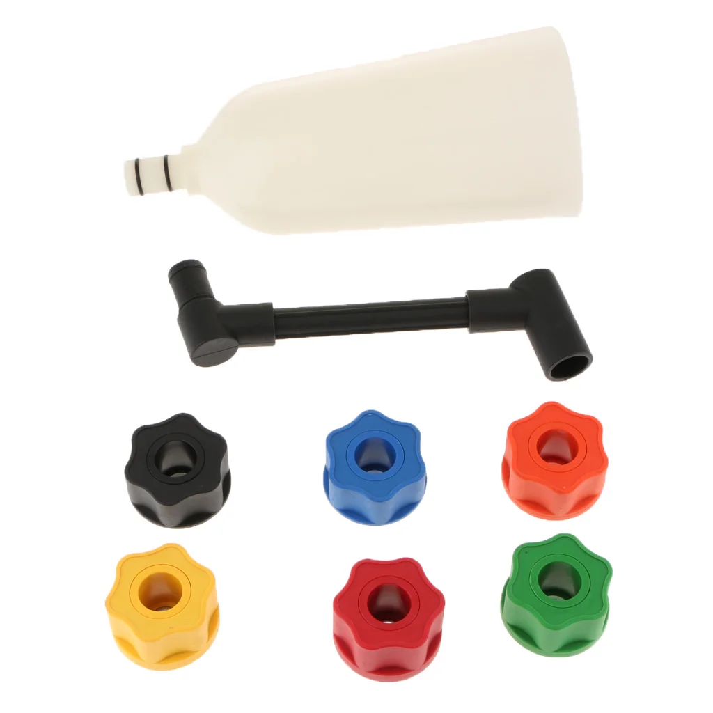 

Multi Purpose Spillproof Oil Filter Tool Auto Coolant Filler With 6 Adapters