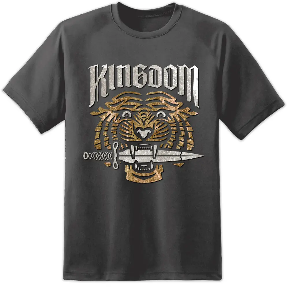 Мужская футболка с надписью Walking Dead Kingdom Distressed Negan Rik Daryl Lucile Hilltop Tv| |