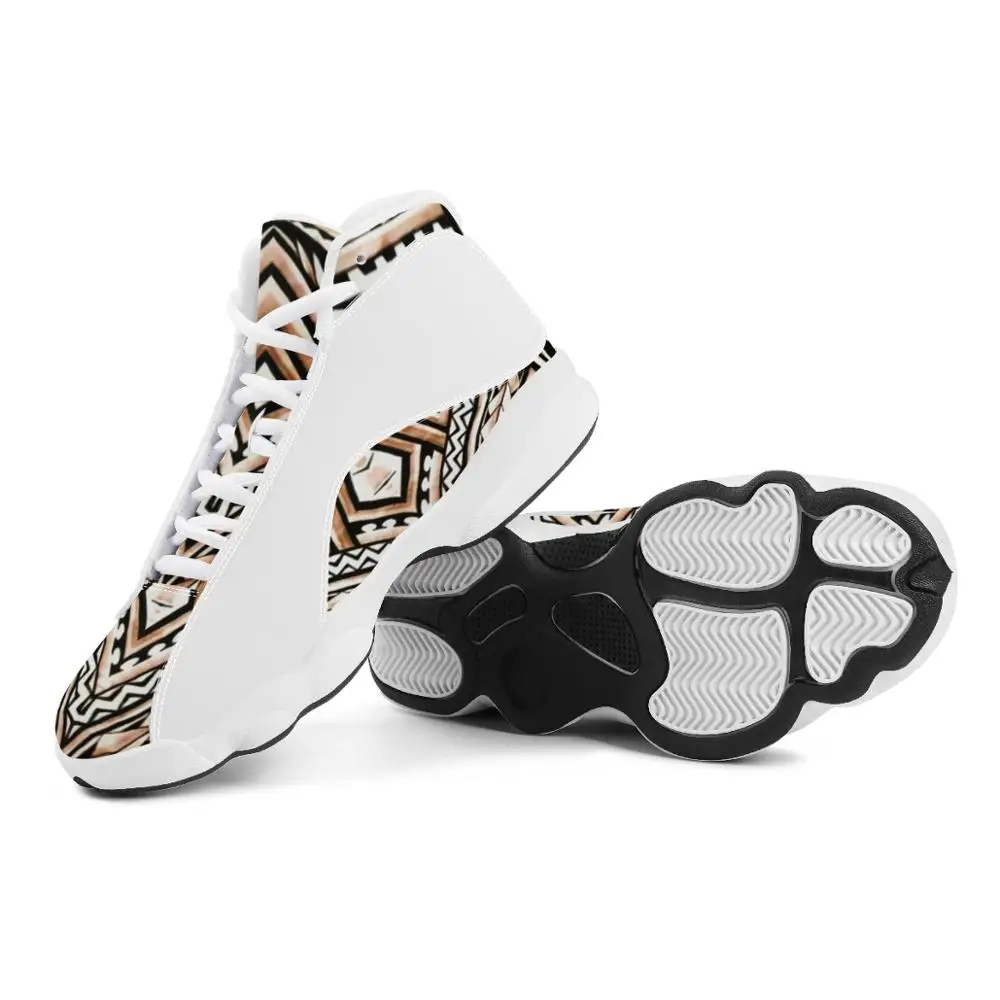 Роскошные Дизайнерские полинезийские кроссовки для мальчиков в стиле племени