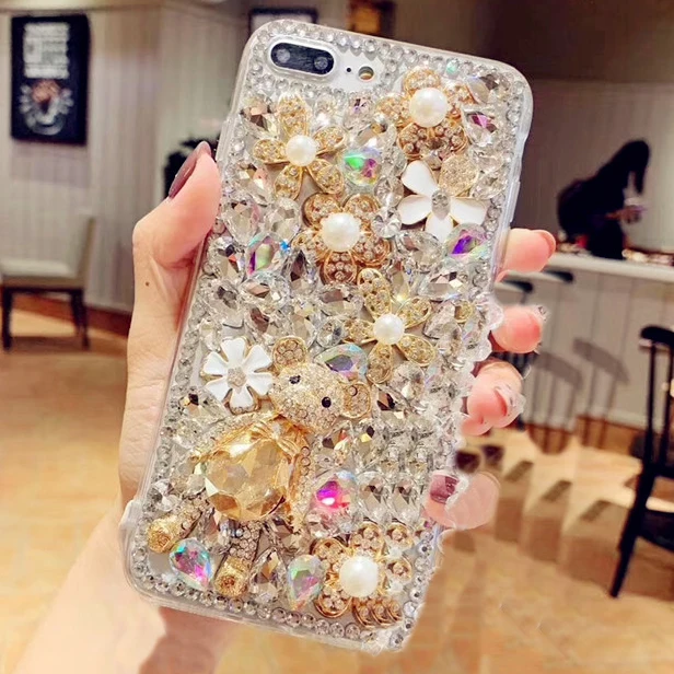 

Sunjolly for Samsung Galaxy S20 Plus Case S7 S8 S9 S10 S20 S21 Plus Ultra S10E S105G S10 Lite Phone Case Diamond Cover coque