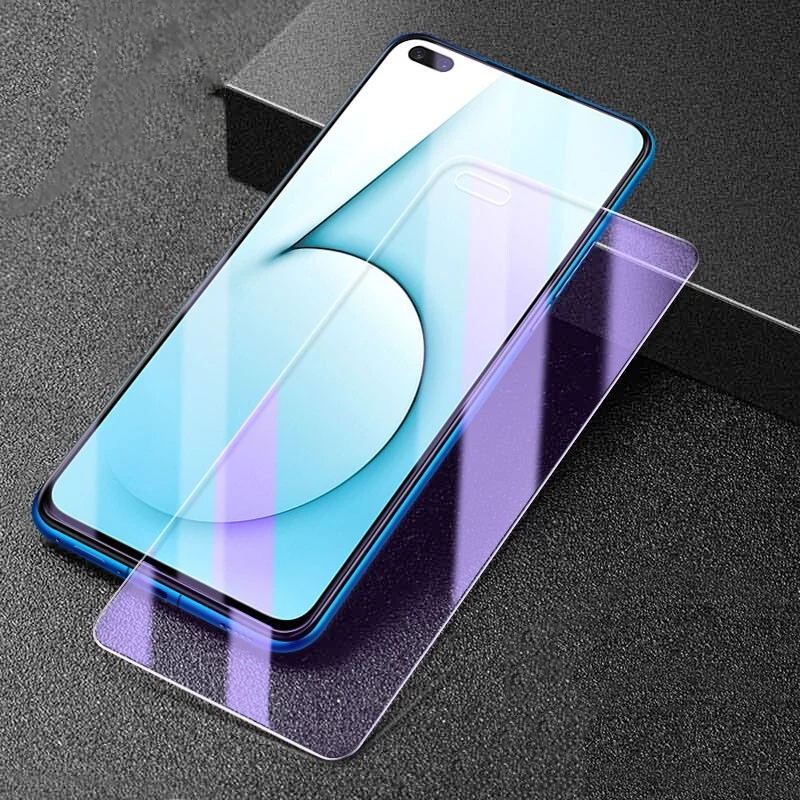

For Realme 6 7 Pro 6i 6S Tempered Glass Screen Protector For Realme 5 Pro 5i 7i 3 Pro 3i 2 X7 Pro Max Anti-blue Protective Glass