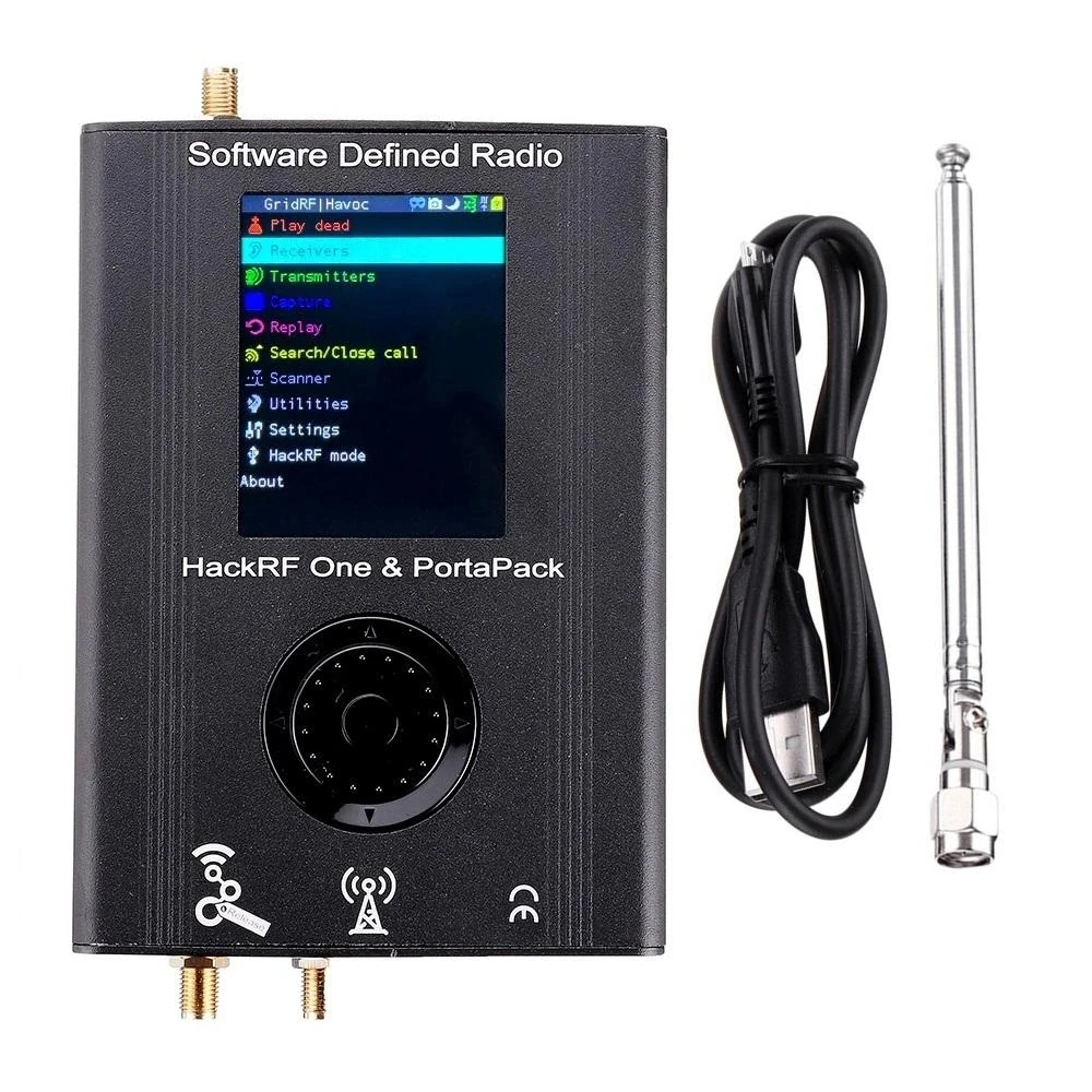 2 4 дюймовый RGB lcd новейшая версия PORTAPACK + HACKRF ONE от 1 МГц до 6 ГГц SDR программно