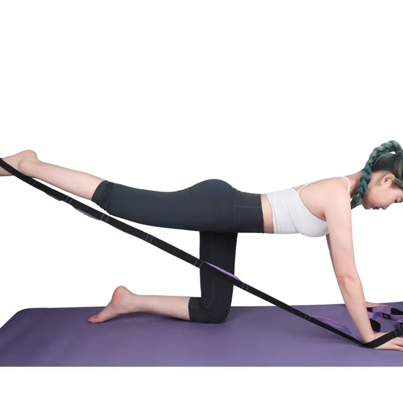 

Yoga Stretch Strap Aerial Anti-Gravity Rope With Grip Loops Fitness Exercise Gym Rope Waist Leg Resistance Belt 2021