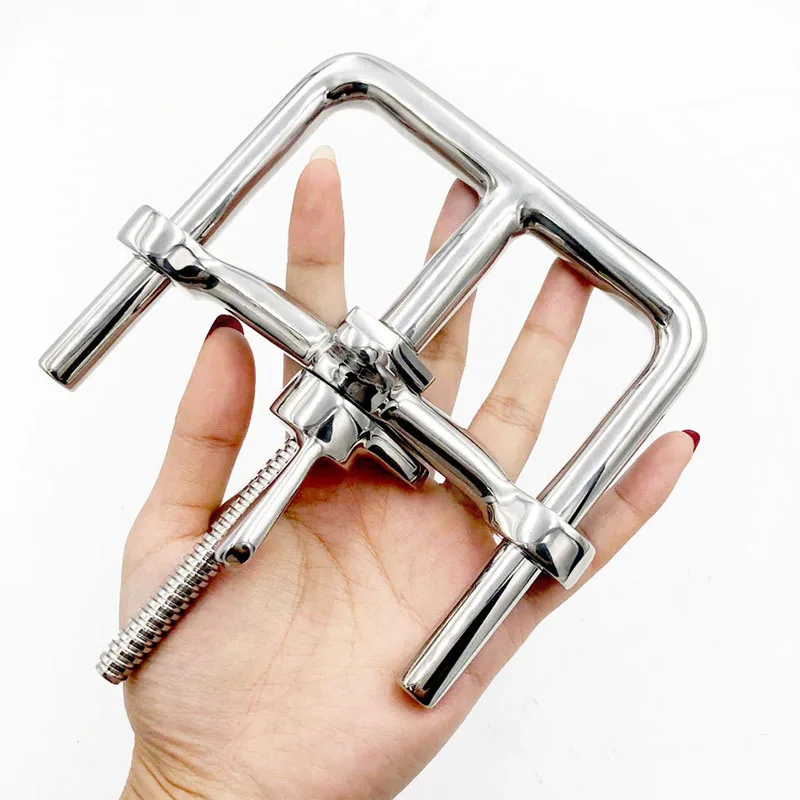 

BDSM Bondage Fetish Password Sex Toys For Couples Female Chastity Handcuffs Stainless Steel Slave Restraints Adult Games