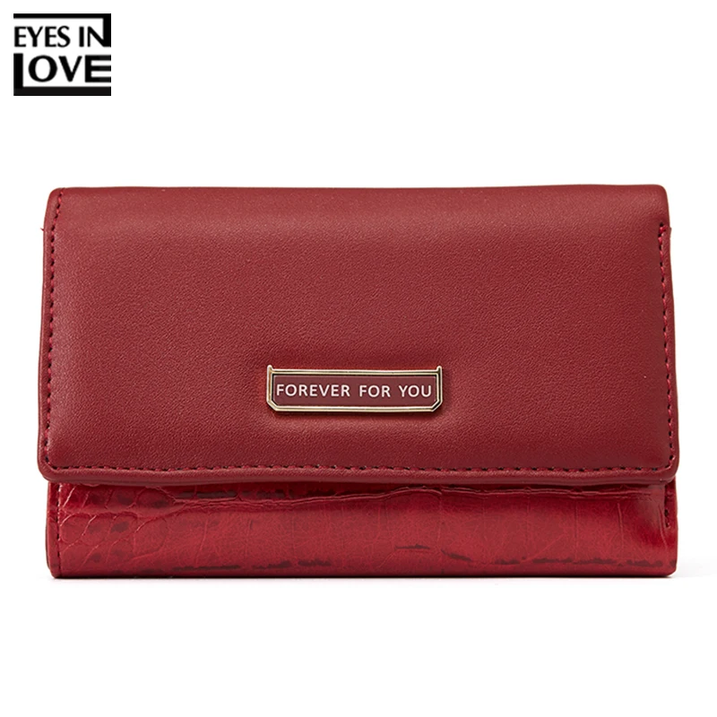 Дизайнерский тройной клатч из искусственной кожи женский кошелек высокое