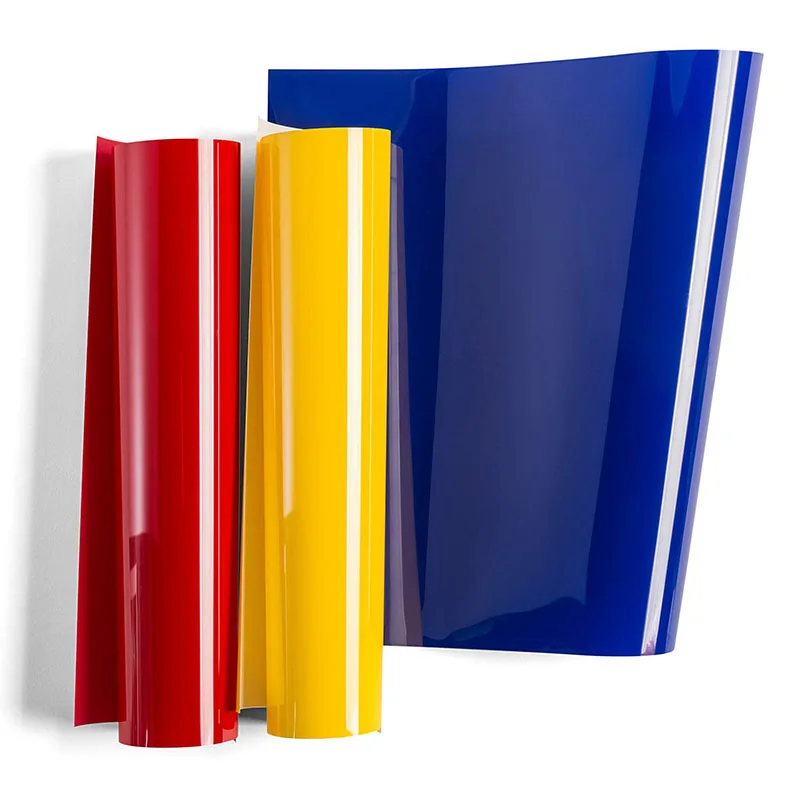 

Fast delivery of 1 roll of 12 "x10 '/ 30cmx300cm vinyl heat transfer iron on DIY clothing film Circut silhouette paper art